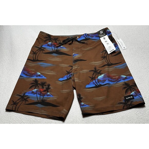 Hurley Eco Phantom Weekender Board Shorts Trunks Beach Mens Size 32 New NWT - Picture 1 of 14